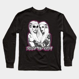 Black Metal Trixie And Katya Long Sleeve T-Shirt